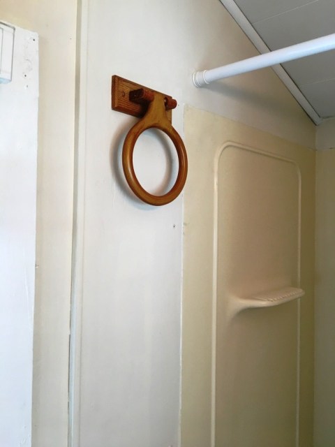 rental bathroom towel ring