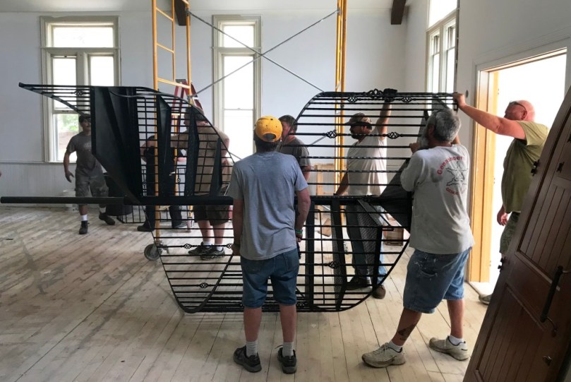 spiral inside sanctuary