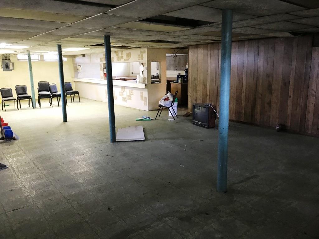 basement before