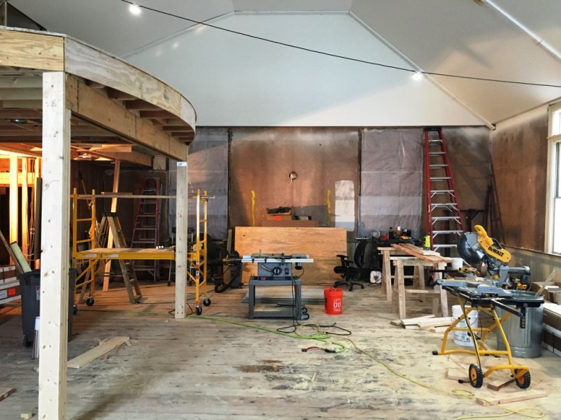 Great room after balcony