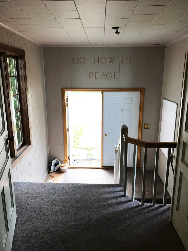 entryway exit before