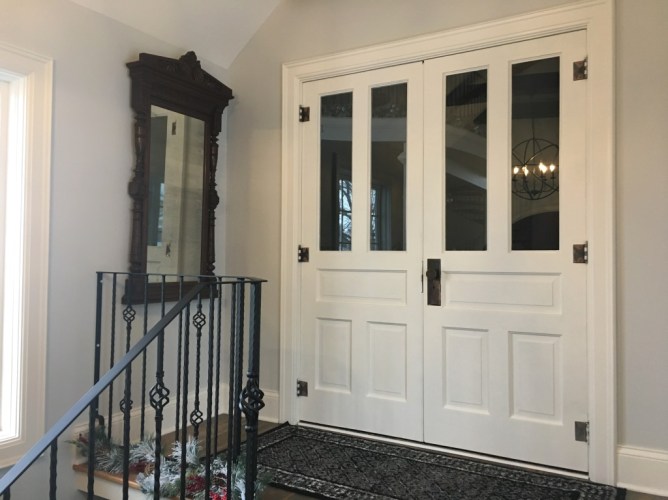 entryway mirror after