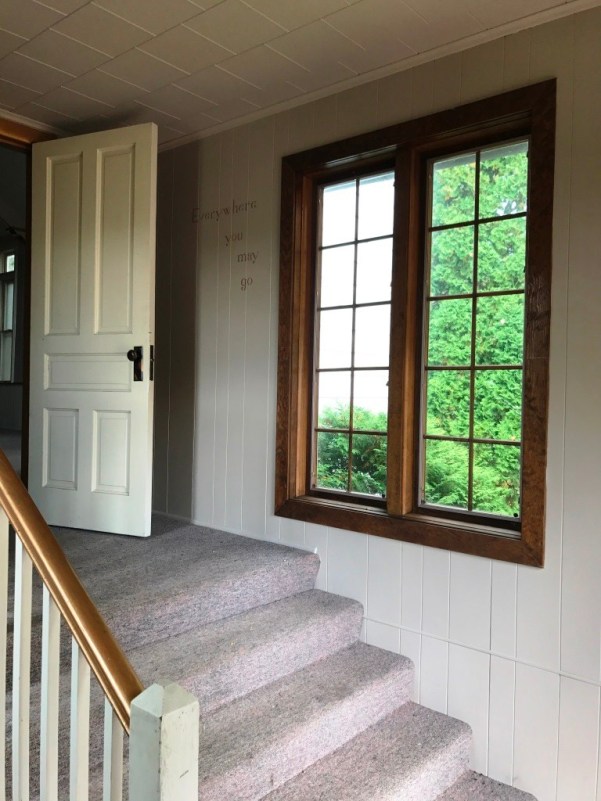 entryway stairs before